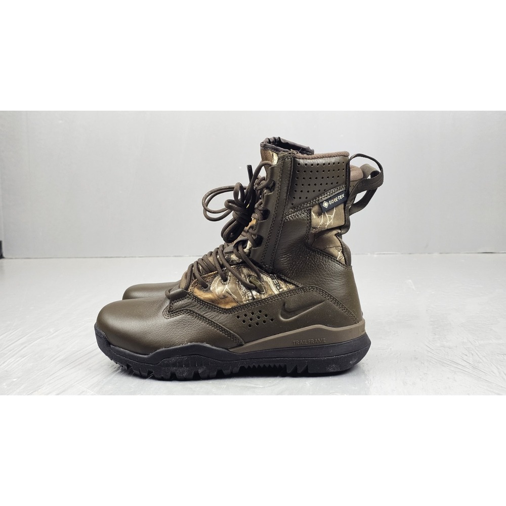 Nike Boot SFB Field 2 8" Gortex Boots Mens 6.5 Brown REALTREE CAMO AQ1203-200
